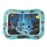 Надувной водный коврик Рыбы