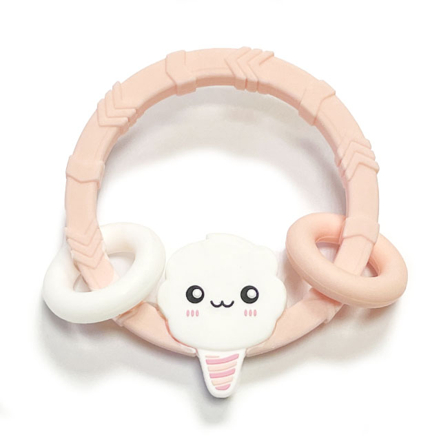 Грызунок браслет Нежно-розовый Мороженка