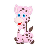 Жирафик синие глазки Baby Pink