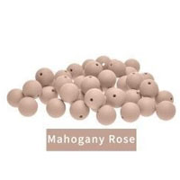 бусина 12 мм Mahogany Rose #87