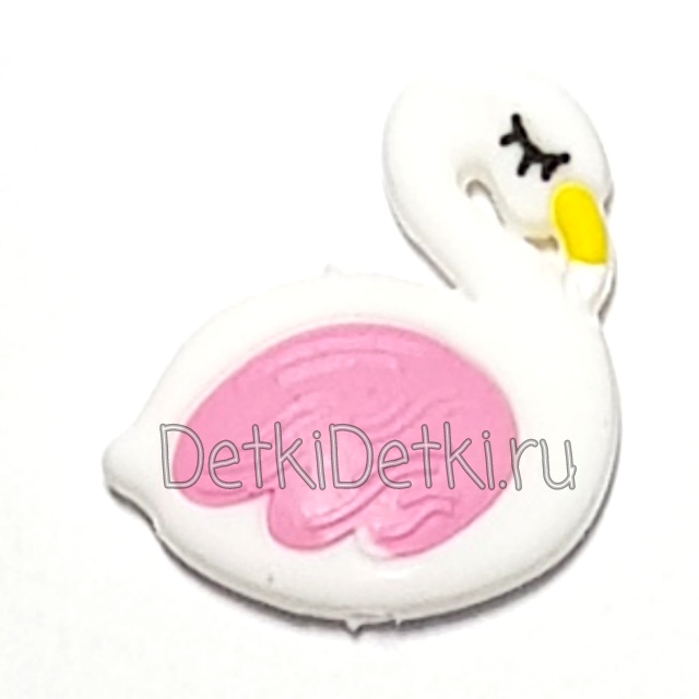 Фламинго мини белый