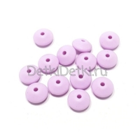Линза 12 мм Сиреневая силиконовая