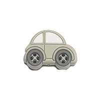 Машинка мини светло серая