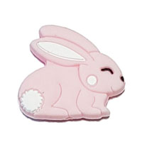 Зайка мини розовый