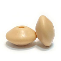 Линза 12 мм Персик силиконовая