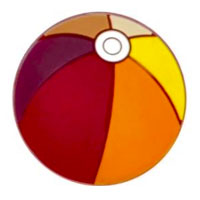 Мяч надувной мини Красный Мяч надувной мини Красный