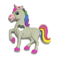 Единорог 3 серый