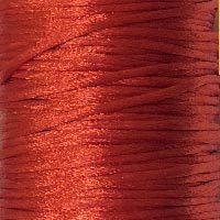 Шнур атласный красный 1 метр