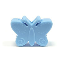 Бабочка мини голубая