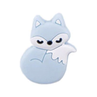 Лиса 2 мини нежно голубой