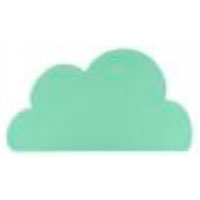 Коврик облачко Pastel Green (силиконовый)