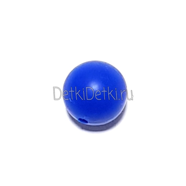 бусина темно-синяя 15 мм