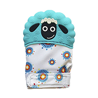 Варежка грызунок овечка бирюза