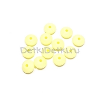 Линза 12 мм Крем силиконовая