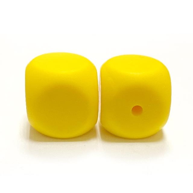 Кубик Желтый силиконовый Кубик Желтый силиконовый