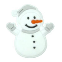 Снеговик мини светло серый Снеговик мини светло серый