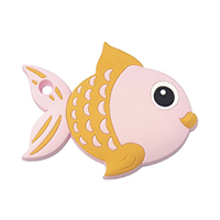 Золотая рыбка розовая