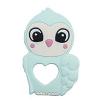 Сова с сердечком мята Сова с сердечком мята