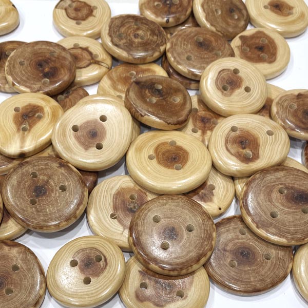 Пуговица можжевеловая (8060) в интернет-магазине Detkidetki.ru