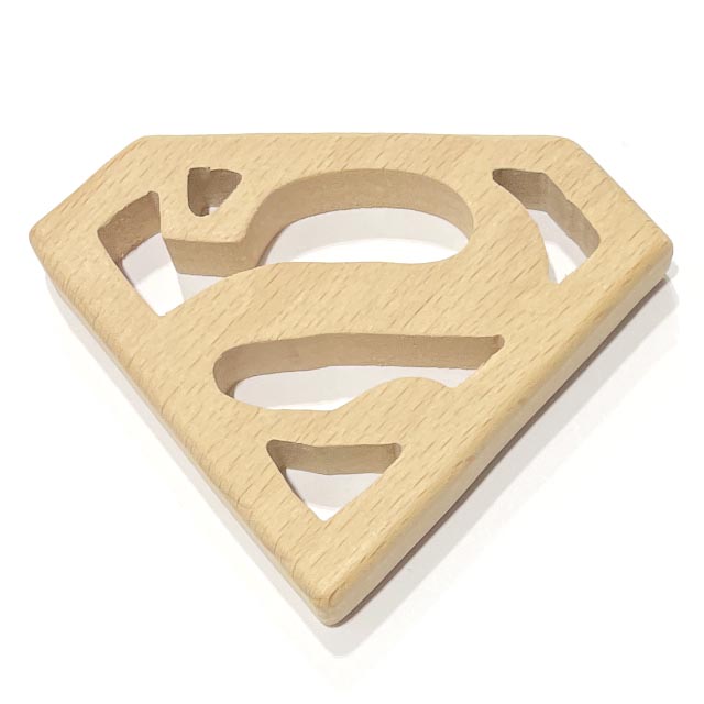 Знак супермена из бука