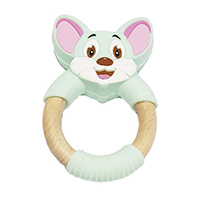 Мышь на кольце мята