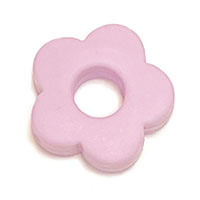 Цветок с отверстием pale pink