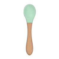 Ложка Pastel Green с деревянной ручкой