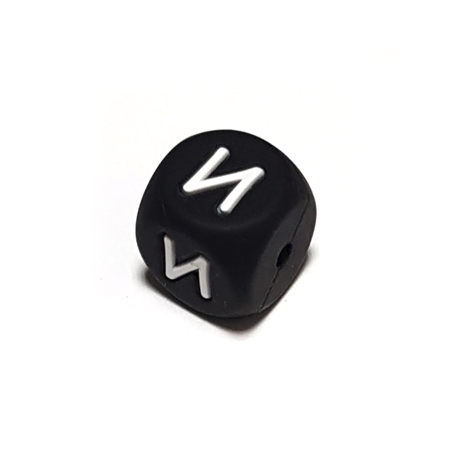 буква И черная