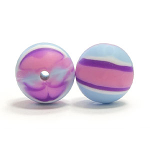 бусина Северное сияние 12 мм