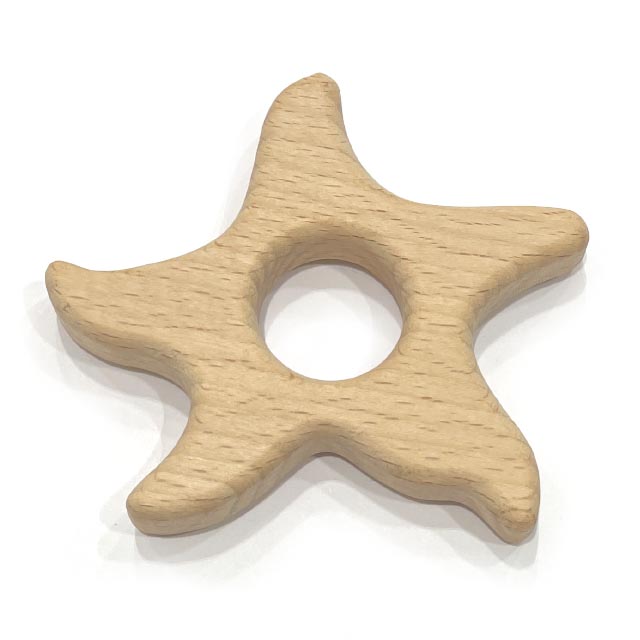Морская звезда из бука