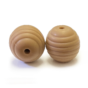 бусина Рифленая Camel