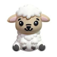 Барашек 3Д белый