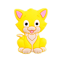 Котенок мини желтый