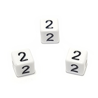 цифра 2 акрил