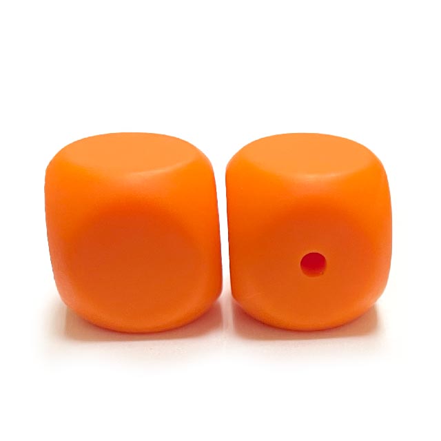 Кубик Оранжевый силиконовый Кубик Оранжевый силиконовый