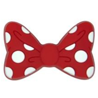 Бантик Красный в горошек