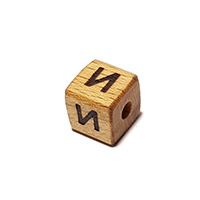 буква И (бук, тиснение)