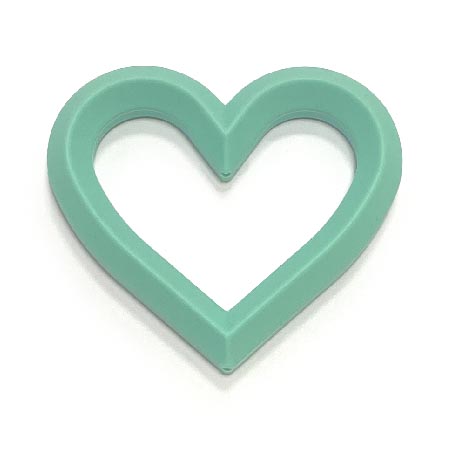 Сердце грызунок Светлая бирюза Сердце грызунок Светлая бирюза