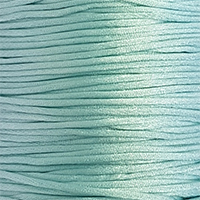 Шнур атласный мята 1 метр Шнур атласный мята 1 метр