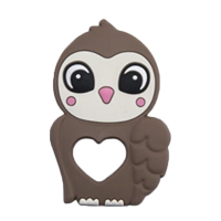 Сова с сердечком шоколад Сова с сердечком шоколад