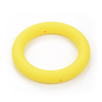 кольцо желтое силиконовое