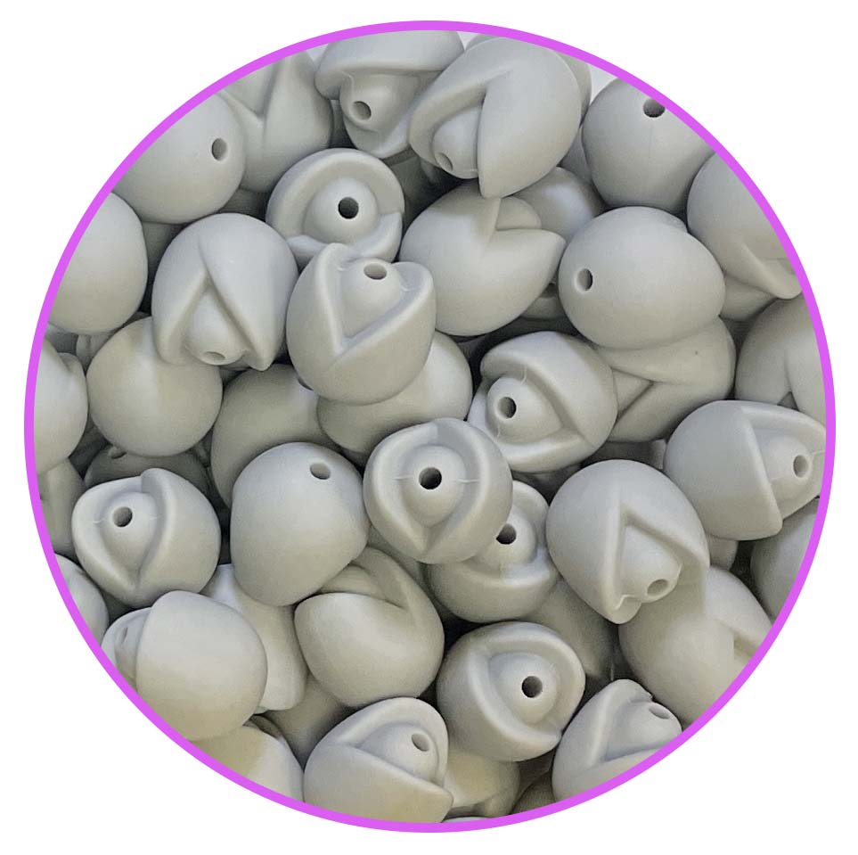 Тюльпан Светло Серый силиконовый