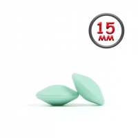 Линза 15 мм мята силиконовая