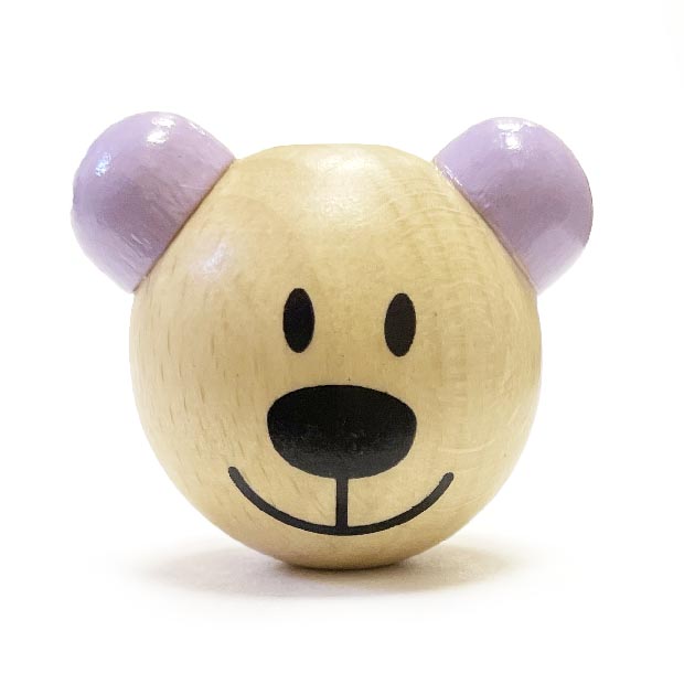 Мишка сиреневые ушки