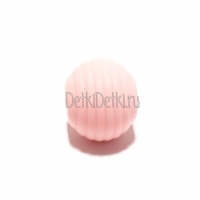 бусина Рифленая candy pink