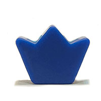 Корона мини Темно синяя
