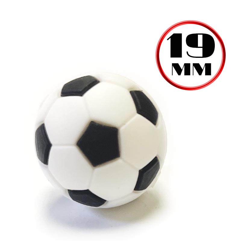 Мяч 19 мм. белый