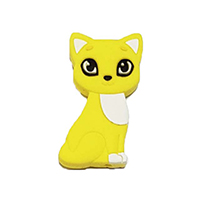 Кошка мини желтая