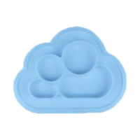 Тарелка Облачко Baby blue ( Завод 1)