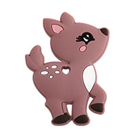 Олененок Темно розовый